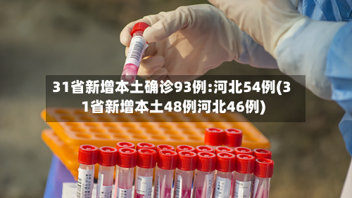 31省新增本土确诊93例:河北54例(31省新增本土48例河北46例)-第2张图片