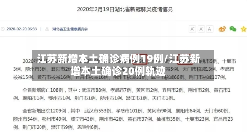 江苏新增本土确诊病例19例/江苏新增本土确诊20例轨迹-第3张图片