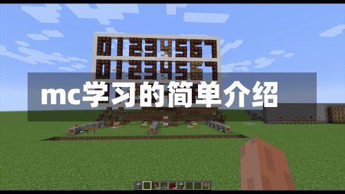 mc学习的简单介绍