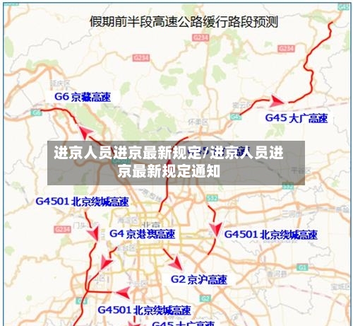 进京人员进京最新规定/进京人员进京最新规定通知