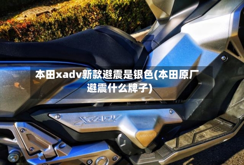 本田xadv新款避震是银色(本田原厂避震什么牌子)-第3张图片