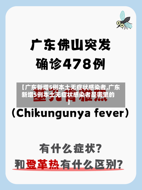 【广东新增5例本土无症状感染者,广东新增5例本土无症状感染者是哪里的】