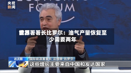 世界
能源署署长比罗尔:油气产量恢复至少需要两年