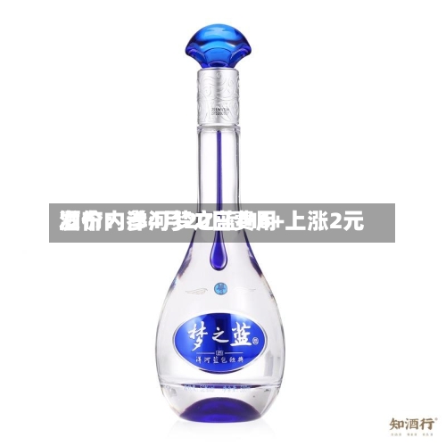 酒价内参4月20日费用发布：洋河梦之蓝M6+上涨2元-第3张图片