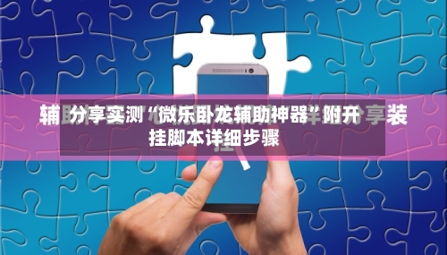 分享实测“微乐卧龙辅助神器”附开挂脚本详细步骤-第2张图片