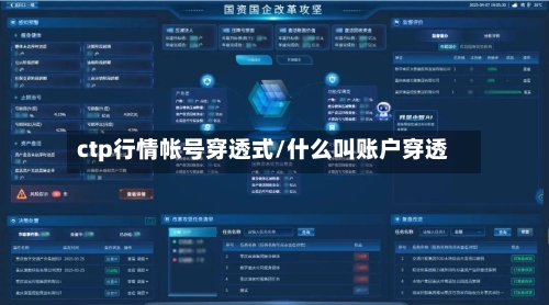 ctp行情帐号穿透式/什么叫账户穿透-第2张图片