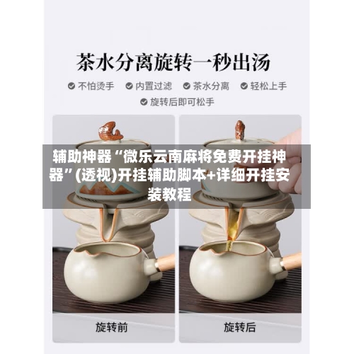 辅助神器“微乐云南麻将免费开挂神器”(透视)开挂辅助脚本+详细开挂安装教程