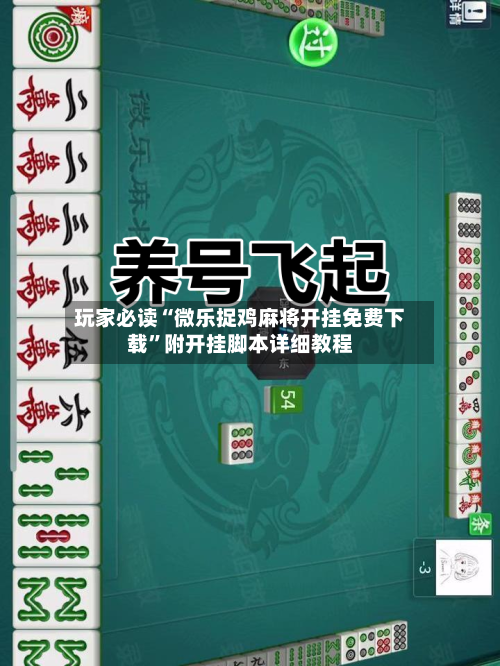 玩家必读“微乐捉鸡麻将开挂免费下载	”附开挂脚本详细教程-第2张图片