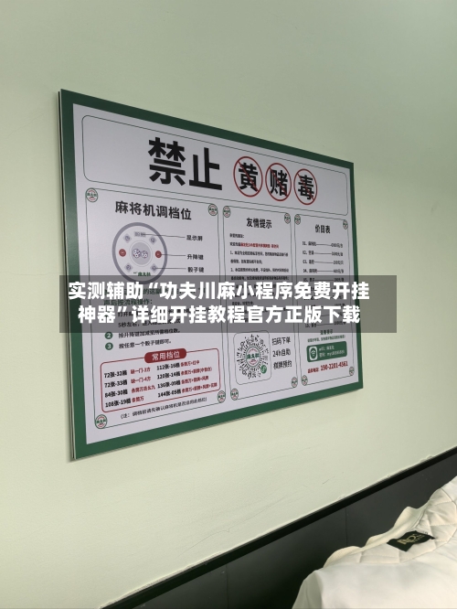 实测辅助“功夫川麻小程序免费开挂神器”详细开挂教程官方正版下载-第3张图片