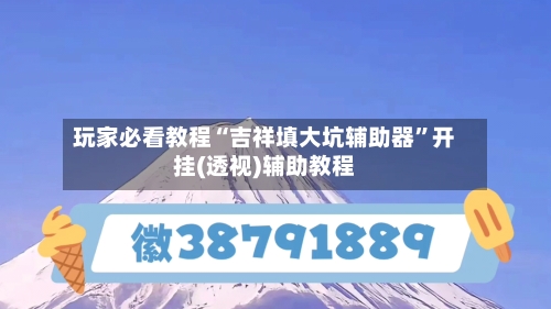 玩家必看教程“吉祥填大坑辅助器”开挂(透视)辅助教程-第3张图片