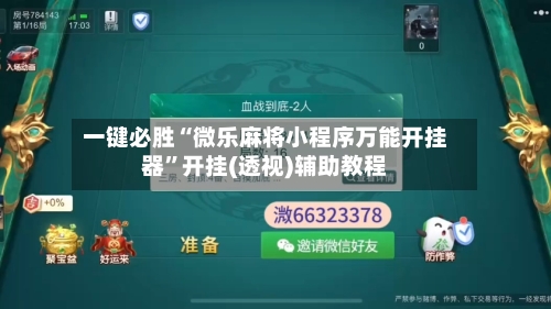 一键必胜“微乐麻将小程序万能开挂器	”开挂(透视)辅助教程-第2张图片