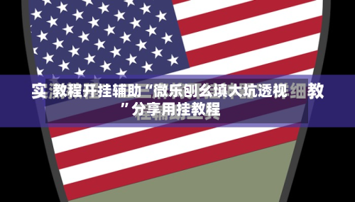 教程开挂辅助“微乐刨幺填大坑透视	”分享用挂教程-第2张图片