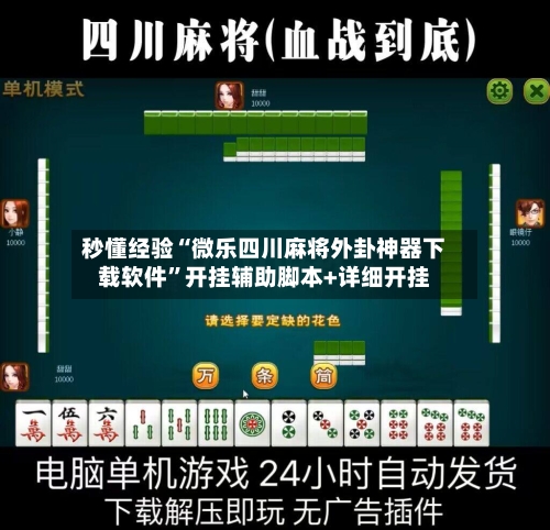 秒懂经验“微乐四川麻将外卦神器下载软件	”开挂辅助脚本+详细开挂-第2张图片
