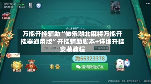 万能开挂辅助“微乐湖北麻将万能开挂器通用版”开挂辅助脚本+详细开挂安装教程-第2张图片