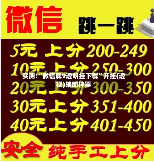实测!“微信牌9透明挂下载”开挂(透视)辅助神器-第3张图片