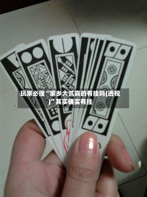 玩家必搜“家乡大贰真的有挂吗(透视)”其实确实有挂