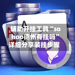辅助开挂工具“sohoo德州有挂吗”详细分享装挂步骤-第2张图片