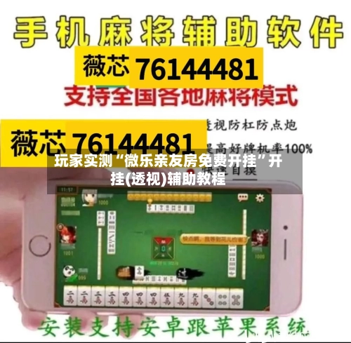 玩家实测“微乐亲友房免费开挂”开挂(透视)辅助教程-第3张图片