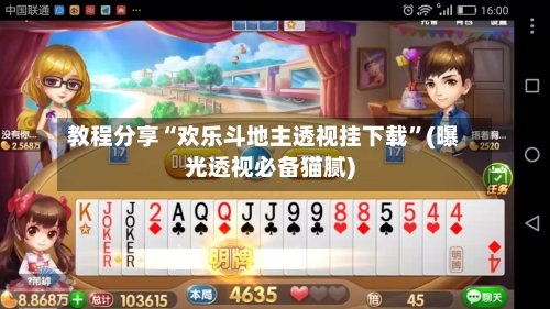 教程分享“欢乐斗地主透视挂下载”(曝光透视必备猫腻)