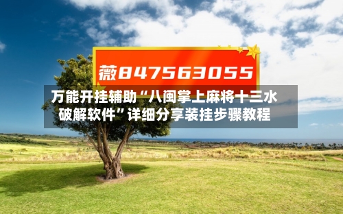 万能开挂辅助“八闽掌上麻将十三水破解软件”详细分享装挂步骤教程