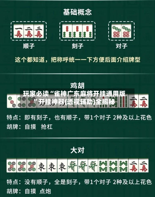玩家必读“雀神广东麻将开挂通用版”开挂神器{透视辅助}全揭秘-第3张图片