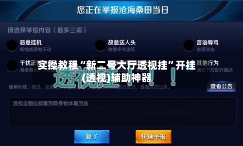 实操教程“新二号大厅透视挂”开挂(透视)辅助神器-第2张图片