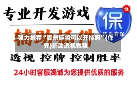 强力推荐“贵州麻将可以开挂吗”(作弊)辅助透视教程-第2张图片