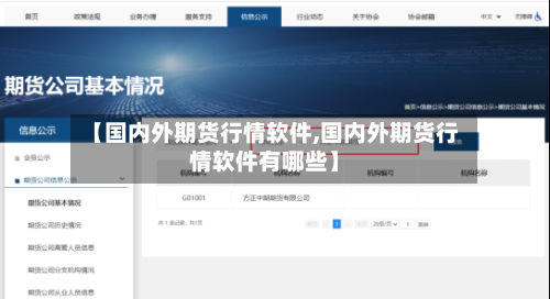 【国内外期货行情软件,国内外期货行情软件有哪些】-第3张图片