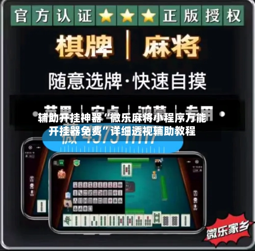辅助开挂神器“微乐麻将小程序万能开挂器免费”详细透视辅助教程-第2张图片