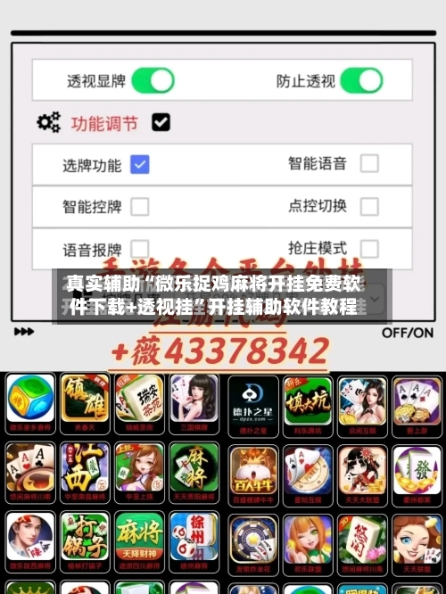 真实辅助“微乐捉鸡麻将开挂免费软件下载+透视挂”开挂辅助软件教程-第1张图片