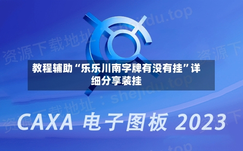 教程辅助“乐乐川南字牌有没有挂”详细分享装挂-第3张图片