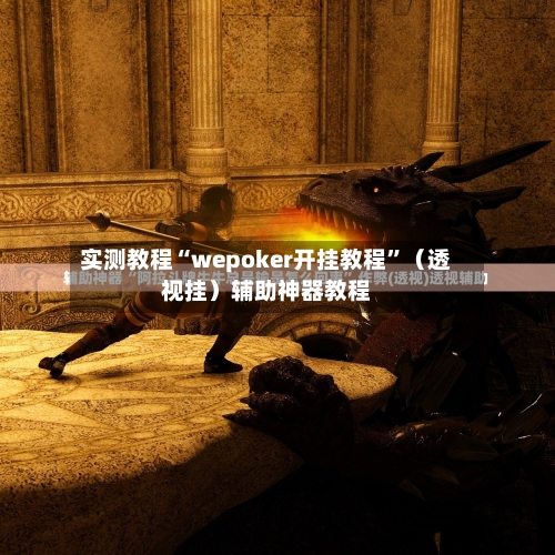 实测教程“wepoker开挂教程”（透视挂）辅助神器教程-第2张图片