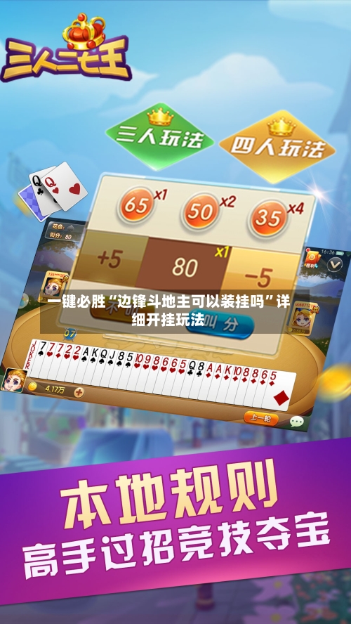 一键必胜“边锋斗地主可以装挂吗”详细开挂玩法-第3张图片