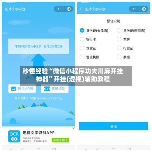 秒懂经验“微信小程序功夫川麻开挂神器”开挂(透视)辅助教程-第2张图片