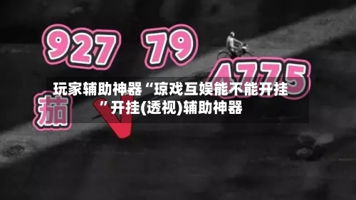 玩家辅助神器“琼戏互娱能不能开挂”开挂(透视)辅助神器