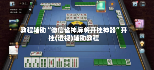 教程辅助“微信雀神麻将开挂神器”开挂(透视)辅助教程-第3张图片