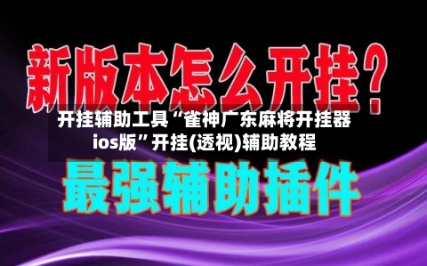 开挂辅助工具“雀神广东麻将开挂器ios版	”开挂(透视)辅助教程-第2张图片
