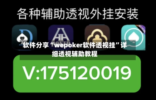 软件分享“wepoker软件透视挂	”详细透视辅助教程-第3张图片