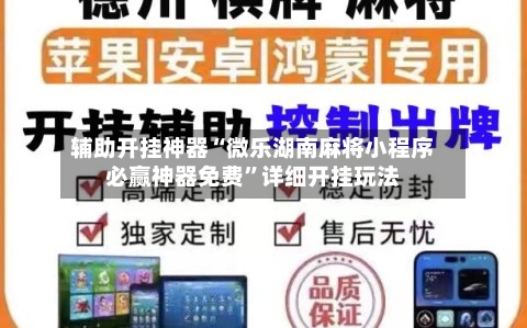 辅助开挂神器“微乐湖南麻将小程序必赢神器免费”详细开挂玩法