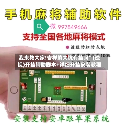 我来教大家!吉祥填大坑有挂吗”(透视)开挂辅助脚本+详细开挂安装教程