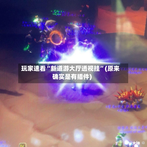 玩家速看“新道游大厅透视挂	”(原来确实是有插件)-第2张图片