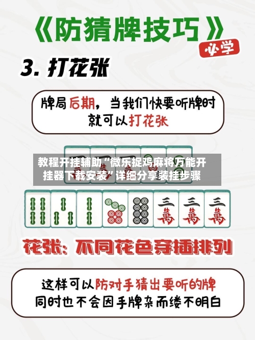 教程开挂辅助“微乐捉鸡麻将万能开挂器下载安装”详细分享装挂步骤-第3张图片