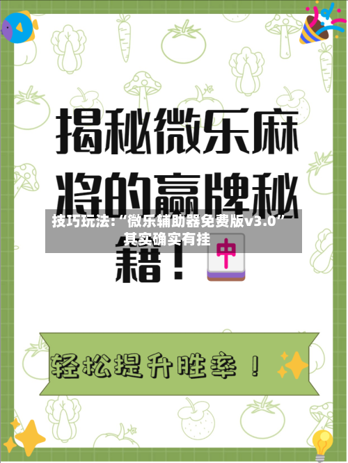 技巧玩法:“微乐辅助器免费版v3.0	”其实确实有挂-第2张图片