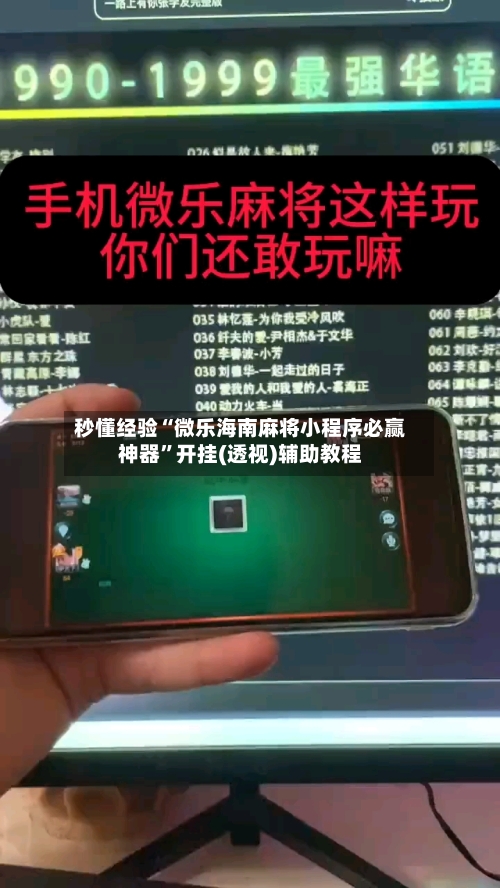 秒懂经验“微乐海南麻将小程序必赢神器”开挂(透视)辅助教程-第3张图片