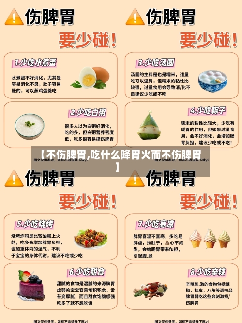【不伤脾胃,吃什么降胃火而不伤脾胃】