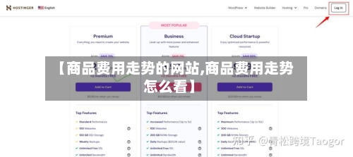 【商品费用走势的网站,商品费用走势怎么看】