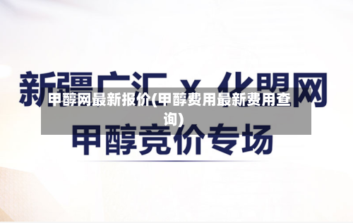 甲醇网最新报价(甲醇费用最新费用查询)-第2张图片