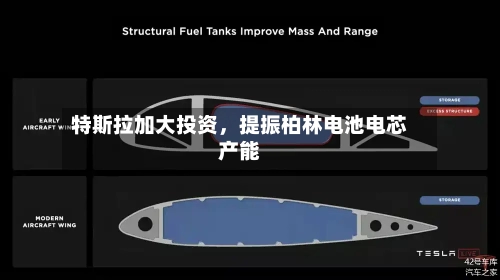 特斯拉加大投资，提振柏林电池电芯产能